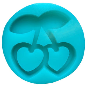 Cherry Peach Ball Shaker Silicone Mold Epoxy Resin Quicksand Pendant
