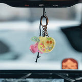 Cherry Peach Ball Shaker Silicone Mold Epoxy Resin Quicksand Pendant