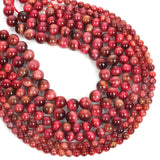 Red Tiger Eye Natural Stone Beads Round Loose Beads 6/8/10MM