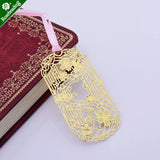 Cherry Blossoms Metal Bookmarks - Set of 4