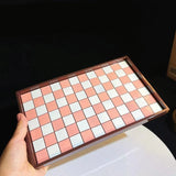 Chess Board Resin Mold Checkerboard Base Silicone Mold