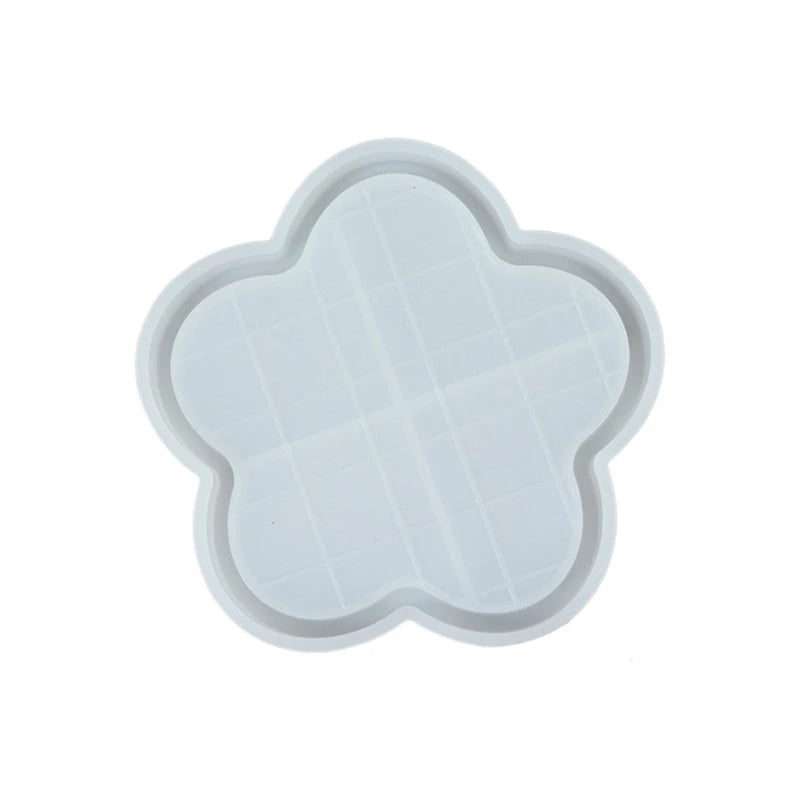 Chess Board Resin Mold Checkerboard Base Silicone Mold