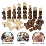 Wooden Chess Pieces Set Staunton Wood Chessmen Child
