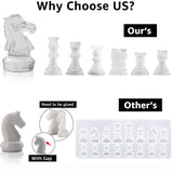 Chess Kit Resin Molds International Chess Pieces Checkers