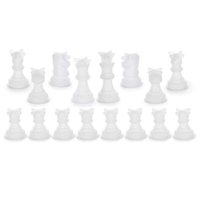 Chess Resin Mold for DIY Crafts Making Birthday Gift