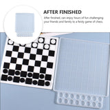 Chess Mold Resin Epoxy Silicone Casting Board Game DIY International Gravel