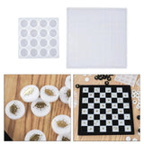 Chess Resin Set 3D International Chess Piece Silicone for Epoxy Casting