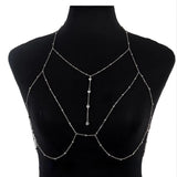 Body Breast Chain Sexy Bikinis Necklace Choker Collarbone Accessory
