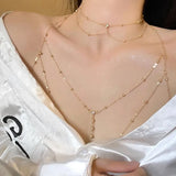 Body Breast Chain Sexy Bikinis Necklace Choker Collarbone Accessory