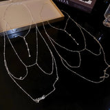 Body Breast Chain Sexy Bikinis Necklace Choker Collarbone Accessory