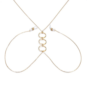Chest Necklace Nipple Circle Body Jewelry Sexy Accessory