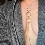 Chest Necklace Nipple Circle Body Jewelry Sexy Accessory