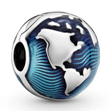 Heart Charm 925 Sterling Silver Beads for Bracelet DIY Jewelry