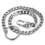 40cm Metal Wallet Belt Chain Hipster Pants Hip Hop Rock Punk Street Keyring