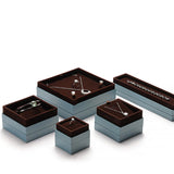 Paper Jewelry Box Ring Pendant Necklace Jewellery Organizer Storage Boxes Case