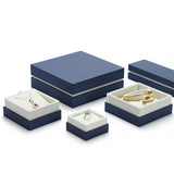 Paper Jewelry Box Ring Pendant Necklace Jewellery Organizer Storage Boxes Case