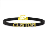 Personalized Name Collar Choker Necklace Goth Jewelry