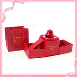 Retro Jewelry Box Storage Organizer for Vanity Countertop