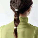 3PC Geometric Hair Clips Hairpin Low Ponytail Hair Claws Women Girls Accessories