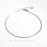 925 Silver Snake Chain Friendship Bracelet YBR152