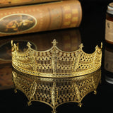 Morocco Crown Women Tiaras African Bride Hair Jewelry Forehead Sequins