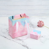 Flamingo Print Jewelry Packing Organizer Box & Bag Set