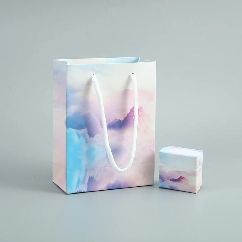 Paper Bag and Box Jewelry Packing Organizer for Present Sets