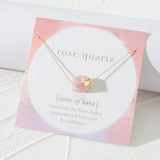 Women's Green Pink Stone Short Necklace 16 Inch