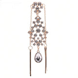 Women Crystal Rhinestone Head Chain Hairband Accessory