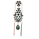 Women Crystal Rhinestone Head Chain Hairband Accessory
