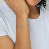 925 Silver Star Bracelet Dainty Chain Friendship Jewelry