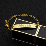 Child Name Bracelet Stainless Steel Chain Baby Girl Boy Birthday Gift
