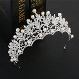 Kids Princess Crown Hair Jewelry Tiara Rhinestone Diadem