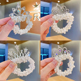 Kids Princess Head Ropes with Beads and Flowers