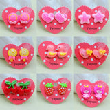 Kids Animal Flowers Ear Clip Ear Cuff Princess Earring Clip