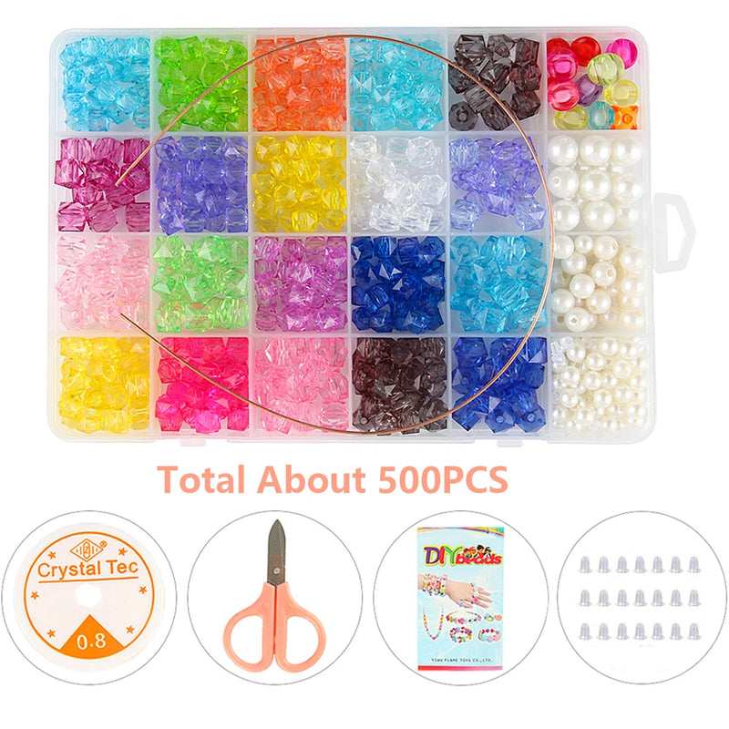 DIY Bracelet Necklace Making Kit for Girls