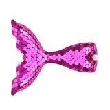 Kids Mermaid Tail Hair Clip Baby Cute Bangs Clip Cartoon Sequins Duckbill Clip