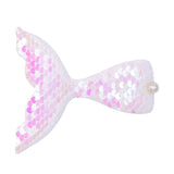 Kids Mermaid Tail Hair Clip Baby Cute Bangs Clip Cartoon Sequins Duckbill Clip