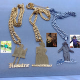 Children Necklace Name Necklace Portrait Necklace