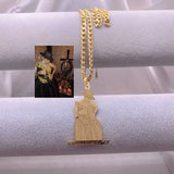 Children Necklace Name Necklace Portrait Necklace