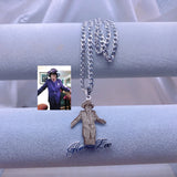 Children Necklace Name Necklace Portrait Necklace