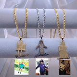 Children Necklace Name Necklace Portrait Necklace