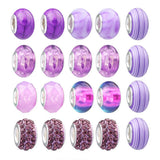 Children's 925 Silver Bracelet DIY Set with Glass Beads Pendant