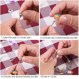 Kids' DIY Beaded Christmas Bracelet Kit