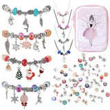 Kids' DIY Beaded Christmas Bracelet Kit