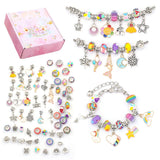 Kids' Bracelet Making Kit DIY Beads Set Birthday Gift