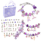 Kids' Bracelet Making Kit DIY Beads Set Birthday Gift
