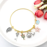 Kids' Colorful Enamel Bracelet Set DIY Jewelry Women's Bracelet