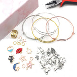 Kids' Colorful Enamel Bracelet Set DIY Jewelry Women's Bracelet