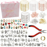 Kids' Colorful Enamel Bracelet Set DIY Jewelry Women's Bracelet